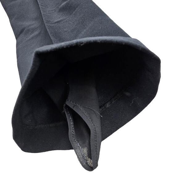 VINTAGE Skitique Ski Pants Snow Sports Wool Blend Black Mens Size 38L Japan - Picture 3 of 11